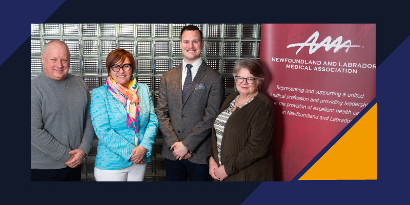 headshots of Newfoundland and Labrador Medical Association